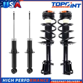 172509 Topoint-autoparts For 2011-2019 Dodge Journey 4 Front Shocks Struts Assembly And Rear Kits