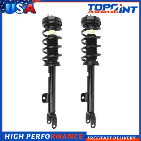 To119216p01 Topoint-autoparts For 2012-2017 Dodge Charger Front L&r Complete Shocks Struts Assembly