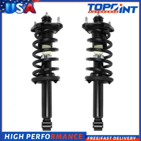 To133194p01 Topoint-autoparts Fits Honda Cr-v Fwd 2012-2016 Set Of 2 Rear Complete Shocks Struts Assembly