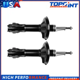 To808082p01 Topoint-autoparts For Volkswagen Golf Jetta Corrado Cabrio Front 2x Shocks Absorbers Struts
