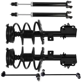 Tp84773801y Topower For 2013-2018 Nissan Altima Front Struts Coil Spring Rear Shock Sway Bar Kits
