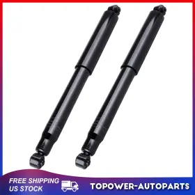 Tr070896s01 Topower Rear Pair Shocks Struts Assembly Left Right For 1999-2004 Jeep Grand Cherokee
