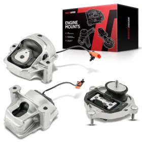 5703mon1emnus Torchbeam Engine Motor Mount Fit For Audi A4 A5 3pcs A6991hy A4920 2009-2016 2008-2009