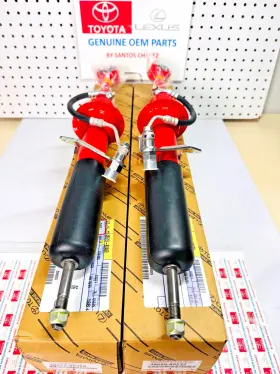 48510-80499 Toyota 2010-2024 4runner Limited 4wd Front R And L Shocks Absorber Set Genuine Oem Part