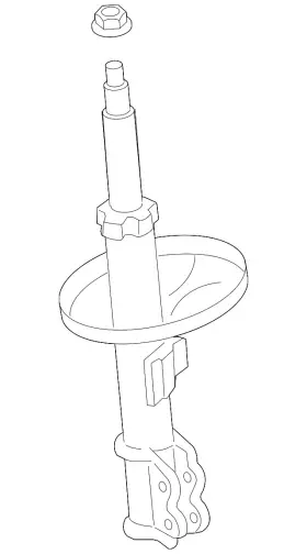 48520-09895 Toyota Genuine Strut