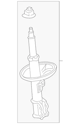 48520-8z152 Toyota Genuine Strut 48520-8z152 Toyota Genuine Strut