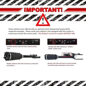 Paa84956 Trq Front Air Suspension Shock For Mercedes Gl320 Gl350 Gl450 Gl550 Without Ads Paa84956 Trq Front Air Suspension Shock For Mercedes Gl320 Gl350 Gl450 Gl550 Without Ads