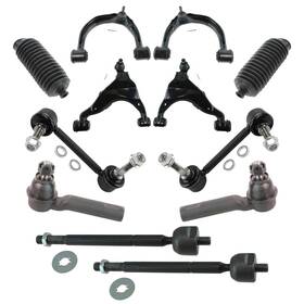 Trq Psa44108 Front Steering Suspension 12pc Kit Control Arms Ball Joints 2005-2015 Piece