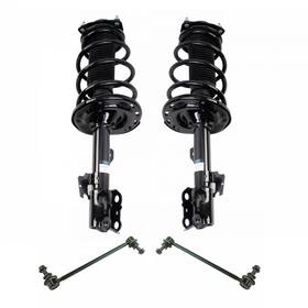Trq Sca28710 Front Suspension Kit Strut Coil Spring Sway Bar 2015-2020 Toyota Sienna
