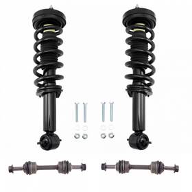 Trq Sca30359 Front Suspension Kit Shock Spring Strut Assembly Ford Expedition 2014-2017