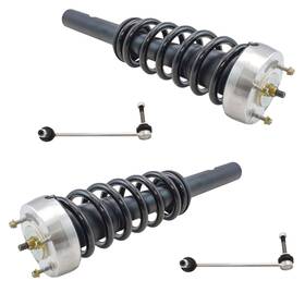 Trq Sca30499 Front Suspension Kit Complete Strut And Coil Spring Bmw X5 X6 2007-2013 2008-2014