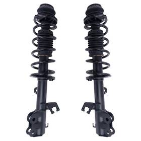 Trq Sca50073 Front Driver And Passenger Side Strut Spring Assembly Set Compatible With