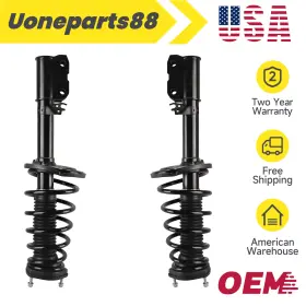 172943 Uiu 172942 2x Rear Complete Struts And Coil Spring Assembly For 2012-2017 Toyota Camry Le Xle