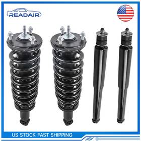 Ultimatecar 18m1413080910x2l0826 Set 4 Front And Rear Complete Struts Shock Absorbers For 2001-2007 Toyota Sequoia
