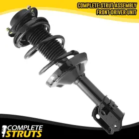 11157-2 Unity Automotive Front Left Strut And Coil Spring Assembly For 2004-2007 Subaru Impreza Wagon