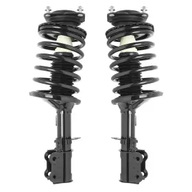 2-11833-11834-001-2 Unity Automotive 2pcs Front Complete Struts Shocks For 2000 2001 2002 2003 2004 Kia Spectra