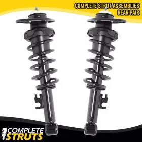 2-15131-15132-001-2 Unity Automotive Rear Pair Complete Strut Assemblies For 2002-2008 Mini Cooper Convertible