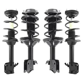4-11197-15333-001-2 Unity Automotive 4pcs Complete Struts Shocks For 2004-2007 Subaru Impreza Sedan Front Rear