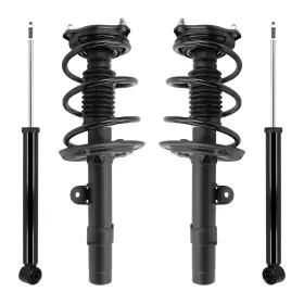 4-13893-250180-001-2 Unity Automotive Front Complete Strut Assemblies And Rear Shocks For 2018-2022 Honda Accord