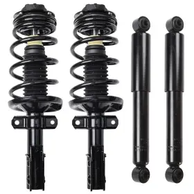 Us814966diy Usdiyparts For 03-07 Saturn Ion Quick Front Complete Shocks Rear Struts Assembly With Springs