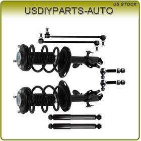 Usdiyparts Us8441148701u For 2013-2018 Toyota Rav4 Front Struts With Coil Spring Rear Shocks Sway Bars Kits