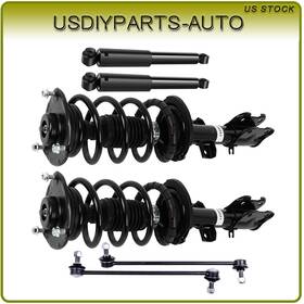Usdiyparts Us8441150001u For 2011-13 Kia Sorento Front Struts Spring Rear Shock Absorbers And Sway Bar Link