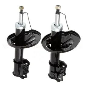 10468278 Valuezone-autoparts Pair Front Right Left Struts Shocks Absorbers For Mazda 626 2.0l 2.5l 1998-2002