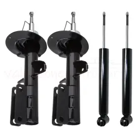 10474101 Valuezone-autoparts For Bmw X5 2000-2006 4.4l V8 4x Front Rear Struts Shocks Absorbers 335924 33592