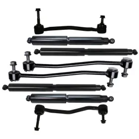 Va844478p01 Vap-autoparts For 00-04 Ford F-250 F-350 Sd 4wd 8pc Front And Rear Shock Absorbers Sway Bar Link