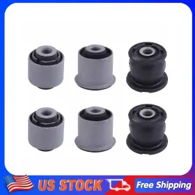 1204129-1204130 Velocityautoaccents New Rear Lower Knuckle Bushing 6x For Honda Civic 01-05 Crv 02-06 Element 03-06