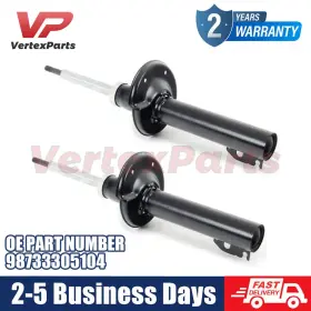 98733305104 Vertexparts Usa Rear Shock Absorber Struts No Pasm For Porsche Cayman 987 Boxster 2.9l 2005
