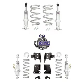 Vra209-175 Viking Performance 1968-1972 Pontiac Gto Bb Double Adj. Front And Rear Coilovers -1.5-3 Inch Drp