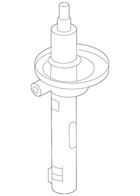 Volkswagen 5n0-413-031-be Genuine Strut