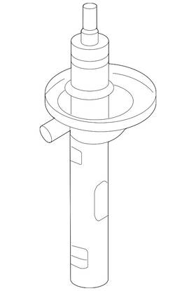 Volkswagen 5qm-413-023-ab Genuine Strut
