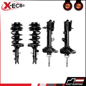 X-engineclub Xe8220579301 Complete 2 Front Strut Rear Shocks And Coil Spring For 2009 Kia Spectra Spectra5