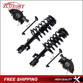 Xl842447ux01 Xlux Struts Wheel Hub Bearing Knuckle Sway Bar For 07 08 09 10 Toyota Sienna Fwd 3.5l