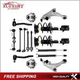 Xl842452ux01 Xlux Front Struts Spring Rear Shock Control Arm Assembly Kit For 09-14 Nissan Maxima