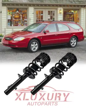 Xl070705a01 Xluxury-autoparts Pair Rear Complete Shock Strut With Coil Spring Assembly For 94-07 Ford Taurus
