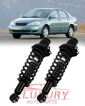Xl800397a01 Xluxury-autoparts Pair Rear Complete Strut-coil Spring For 03-08 Pontiac Vibe And Toyota Matrix