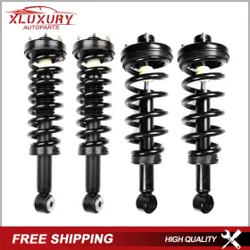 Xl800450a01 Xluxury-autoparts Set 4 Complete Front Rear Struts Shocks For Ford Expedition And Lincoln Navigator