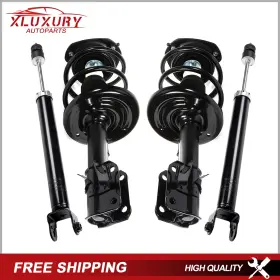 Xl834665a01 Xluxury-autoparts 4pcs F R Complete Shock Strut With Coil Spring Assembly For 2009-14 Nissan Maxima