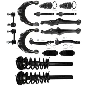 Xl847815a01 Xluxury-autoparts Front Strut Control Arms Sway Bar Link Kit For 98-02 Honda Accord With Coil Spring