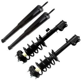 11930776 Xypartsus 4x Front Rear Shocks Struts With Coil Springs Assembly For 2001-2007 Ford Escape