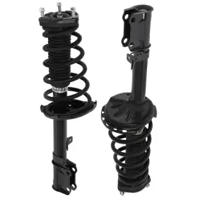 11930993 Xypartsus 2x Rear Struts And Coil Spring Assembly For 09-12 Toyota Venza Wagon Fwd 2.7l L4