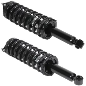 11931081 Xypartsus 2x Rear Complete Struts And Coil Spring Assembly For 2000-2004 Subaru Outback Awd