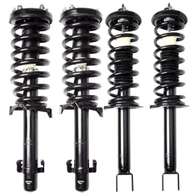 11867868 Youthighparts 4pcs Complete Shocks/struts Springs Suspension For 08-12 Honda Accord 3.5l 2.4l