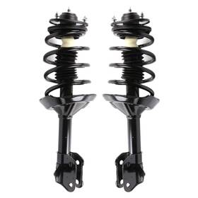 Youthighparts 11959766 2x Front Complete Struts With Coil Springs For Honda Odyssey 2005-2007 3.5l Sohc