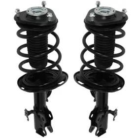 11959869 Youthighparts 2x Front Complete Struts With Coil Springs For Toyota Prius V 2012-2016 1.8 2.5l