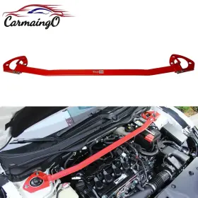 Lt-hd-001-f01-yqr Yungujoss Aluminum Front Strut Tower Bar Engine Upper Brace For Honda Civic 10th-gen 16-20