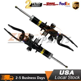 37116851127 Zebraparts Pair Front Shock Absorbers Fit Bmw 5/7 Series F01 F02 F07 F10 F11 Xdrive 2007-17